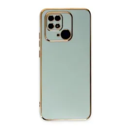 Newface Xiaomi Redmi 10C Kılıf Volet Silikon - Açık Yeşil