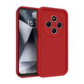 Newface Xiaomi Redmi 14C Kılıf Viera Silikon - Kırmızı