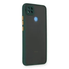 Newface Xiaomi Redmi 9C Kılıf Montreal Silikon Kapak - Yeşil