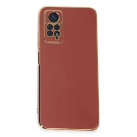 Newface Xiaomi Redmi Note 12 Pro 4G Kılıf Volet Silikon - Kırmızı