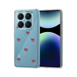 Newface Xiaomi Redmi Note 14 Pro 4G Fiyonk Desenli Kapak - Desen 7