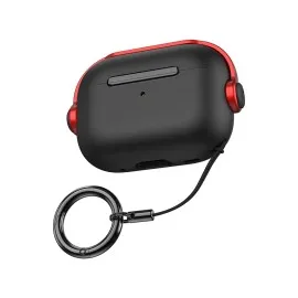 Newface Airpods 3 (3.nesil) Cool Kılıf - Siyah-Kırmızı