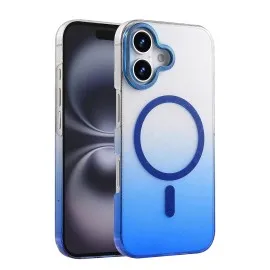 Newface Apple Iphone 16 Glossy Magsafe Kapak - Mavi
