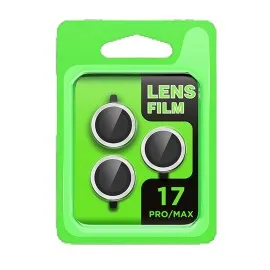 Newface Apple Iphone 17 Pro Raze Metal Kamera Lens - Gümüş