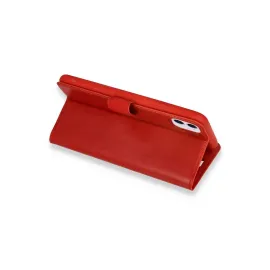 Newface Iphone 12 Mini Kılıf Trend S Plus Kapaklı Kılıf - Kırmızı