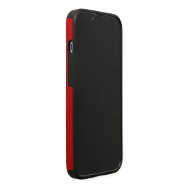 Newface Iphone 13 Pro Kılıf Mega Standlı Silikon - Kırmızı