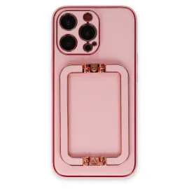 Newface Iphone 13 Pro Max Kılıf Coco Elit Kapak - Pembe