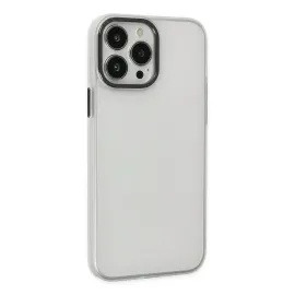 Newface Iphone 13 Pro Max Kılıf Modos Metal Kapak - Şeffaf