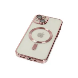 Newface Iphone 14 Plus Kılıf Kross Magneticsafe Kapak - Rose