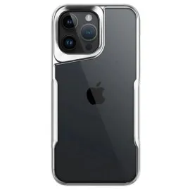 Newface Iphone 15 Pro Max Kılıf Boyi Silikon Kapak - Gümüş