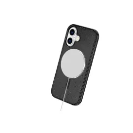 Newface Iphone 16 Plus Kılıf Glow Magsafe Kapak - Siyah