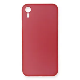 Newface Iphone Xr Kılıf Pp Ultra İnce Kapak - Kırmızı
