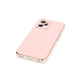 Newface Realme C35 Kılıf Volet Silikon - Pembe