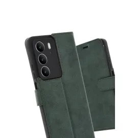 Newface Realme C75 4G Trend S Plus Kapaklı Kılıf - Koyu Yeşil