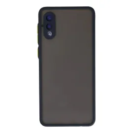 Newface Samsung Galaxy A02 Kılıf Montreal Silikon Kapak - Lacivert