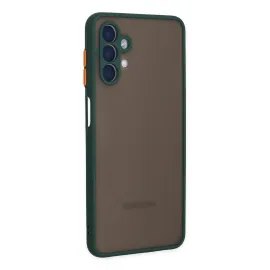 Newface Samsung Galaxy A04S Kılıf Montreal Silikon Kapak - Yeşil
