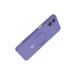 Newface Samsung Galaxy A07 4G Regal Magsafe Standlı Kapak - Lila
