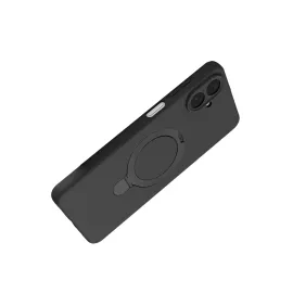 Newface Samsung Galaxy A07 4G Regal Magsafe Standlı Kapak - Siyah