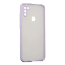 Newface Samsung Galaxy A11 Kılıf Montreal Silikon Kapak - Mor