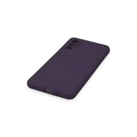 Newface Samsung Galaxy A24 4G Kılıf Nano Içi Kadife Silikon - Mor