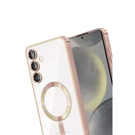 Newface Samsung Galaxy A55 5G Kross Magneticsafe Kapak - Rose