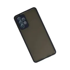 Newface Samsung Galaxy A72 Kılıf Montreal Silikon Kapak - Lacivert