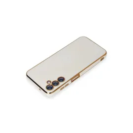 Newface Samsung Galaxy M14 5G Kılıf Volet Silikon - Beyaz