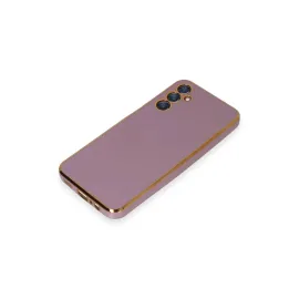 Newface Samsung Galaxy M14 5G Kılıf Volet Silikon - Mor