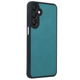Newface Samsung Galaxy M15 Kılıf Aras Deri Kapak - Açık Yeşil