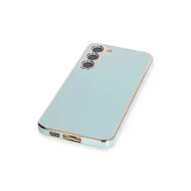 Newface Samsung Galaxy S23 Kılıf Volet Silikon - Açık Yeşil