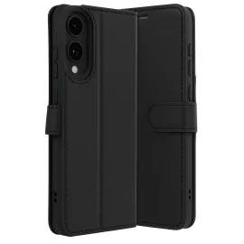 Newface Samsung Galaxy S25 Edge Trend S Plus Kapaklı Kılıf - Siyah