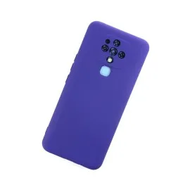Newface Tecno Camon 16 Kılıf Nano Içi Kadife Silikon - Mor