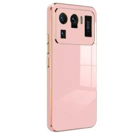 Newface Xiaomi Mi 11 Ultra Kılıf Volet Silikon - Pembe