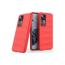 Newface Xiaomi Mi 12T Pro Kılıf Optimum Silikon - Kırmızı