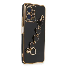 Newface Xiaomi Redmi Note 12 4G Kılıf Esila Silikon - Siyah