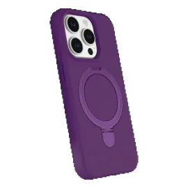 Newface Apple Iphone 14 Pro Max Regal Magsafe Standlı Kapak - Derin Mor
