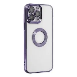 Newface Iphone 14 Pro Max Kılıf Slot Silikon - Mor