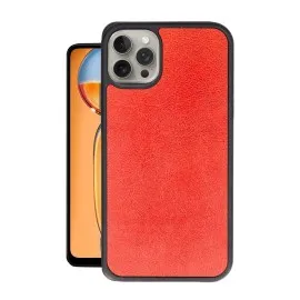 Newface Iphone 15 Pro Max Kılıf Aras Deri Kapak - Kırmızı