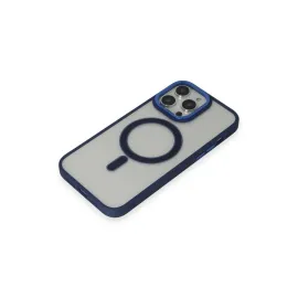 Newface Iphone 15 Pro Max Kılıf Room Magneticsafe Silikon - Lacivert