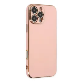 Newface Iphone 16 Pro Kılıf Volet Silikon - Pembe