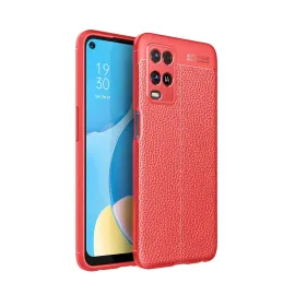 Newface Oppo A54 4G Kılıf Auto Focus Kapak - Kırmızı