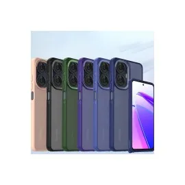 Newface Realme C55 Kılıf Elegant Kapak - Yeşil