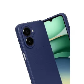 Newface Samsung Galaxy A07 Auto Focus Karbon Kapak - Lacivert