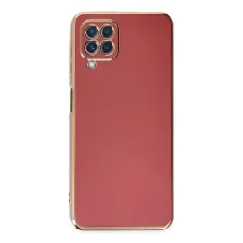 Newface Samsung Galaxy A22 Kılıf Volet Silikon - Kırmızı