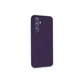 Newface Samsung Galaxy A54 5G Kılıf Nano Içi Kadife Silikon - Mor