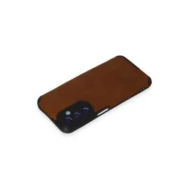 Newface Samsung Galaxy M34 5G Kılıf Loop Deri Silikon - Kahverengi