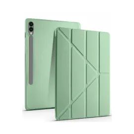 Newface Samsung Galaxy X610 Tab S9 FE Plus 12.4 Kılıf Kalemlikli Mars Tablet Kılıfı - Açık Yeşil