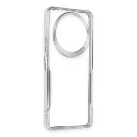 Newface Xiaomi Redmi A3 4G Kılıf Boyi Silikon Kapak - Gümüş