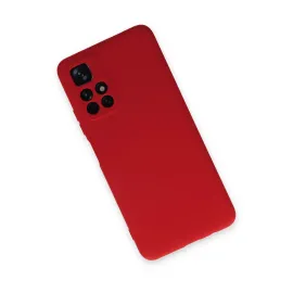Newface Xiaomi Redmi Note 11T Kılıf Nano Içi Kadife Silikon - Kırmızı