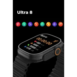 Joko Ultra 8 2.1 Inç Ips Ekran Konuşma Ve Nfc Özellikli Akıllı Saat - Siyah